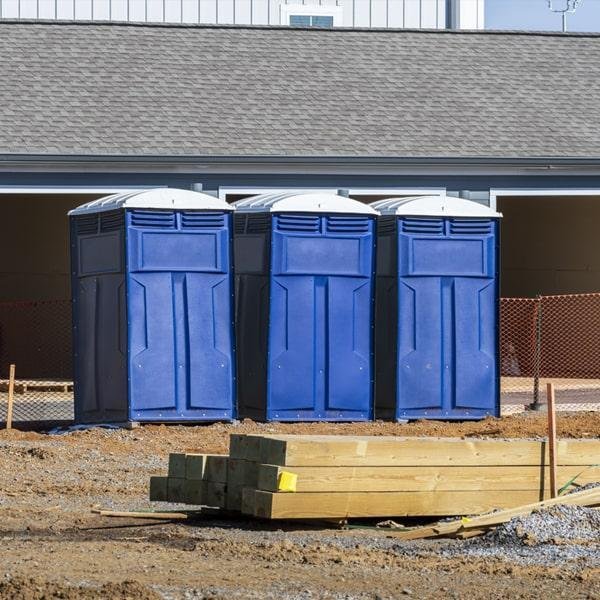 Construction Site Portable Toilet Rental in Hemet, CA
